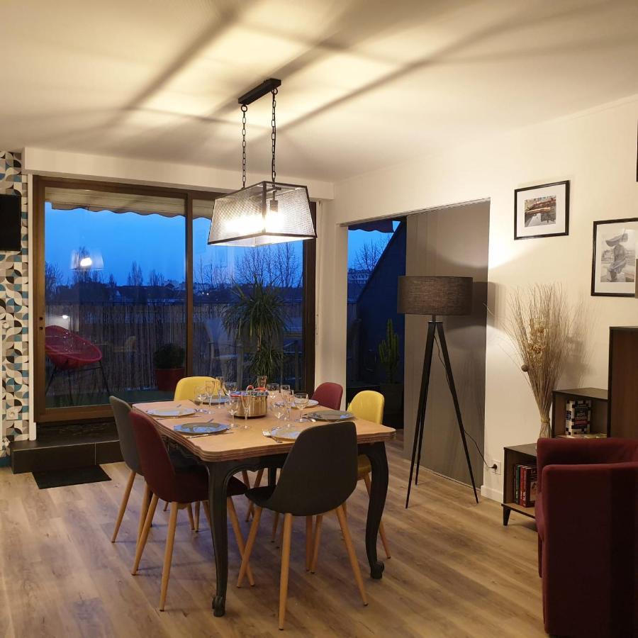 Apartamento COEUR de TROYES T4 Terrasse 5ème étage HYPER-CENTRE Wifi et Parking privé Exterior foto