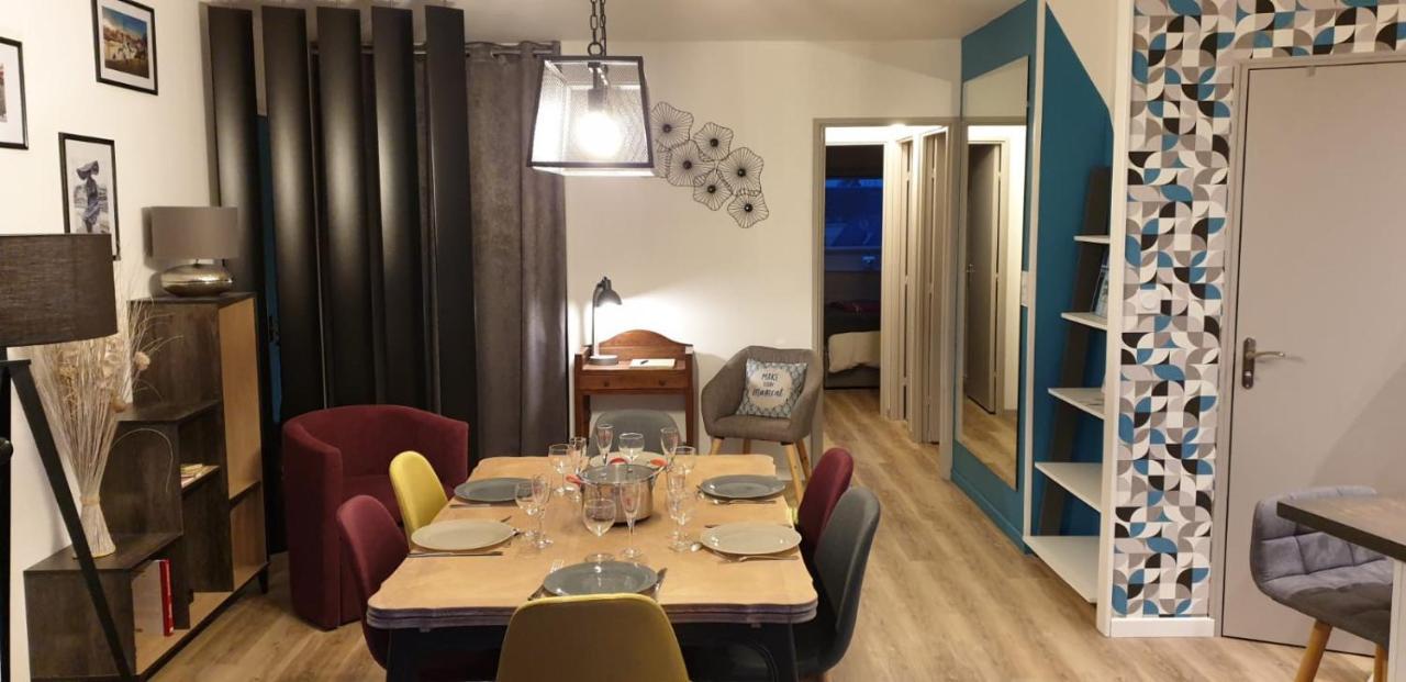 Apartamento COEUR de TROYES T4 Terrasse 5ème étage HYPER-CENTRE Wifi et Parking privé Exterior foto